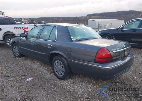 2007 Mercury Grand Marquis Gs из США, поврежденный, VIN 2MEFM74V67X611691